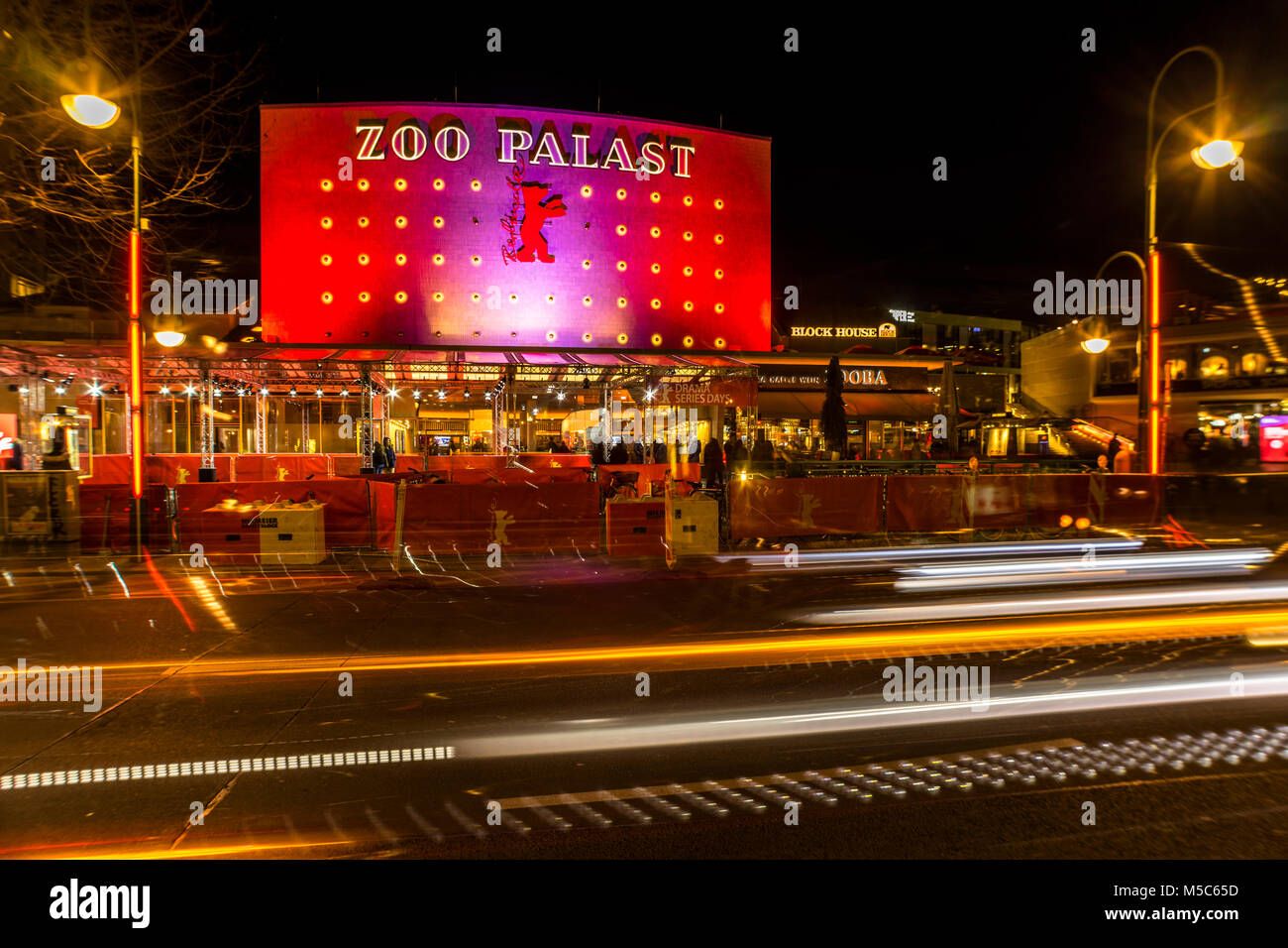 Cinema Zoo Palast durante il Filmfestival Berlinale Berlino 2018. Foto Stock