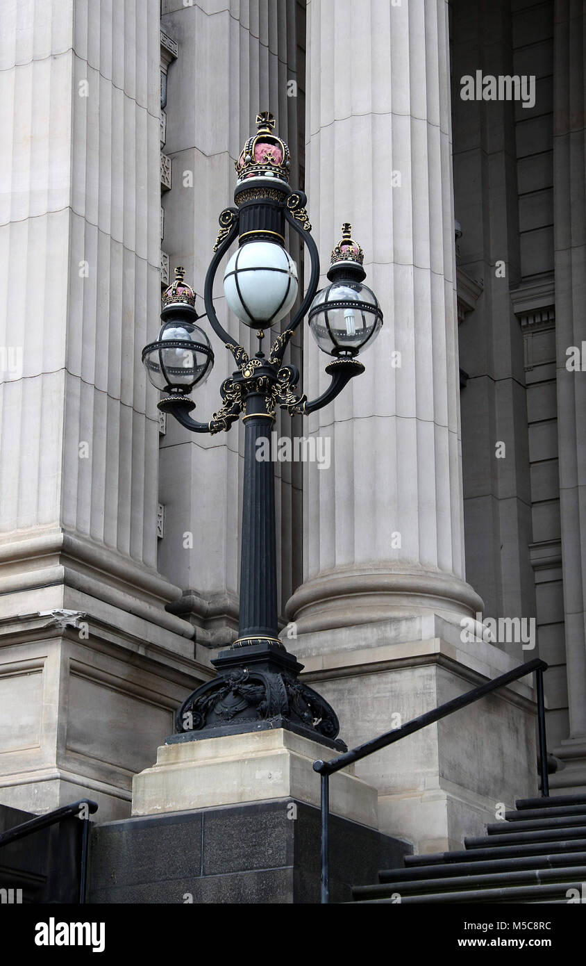 La Casa del Parlamento a Melbourne Foto Stock