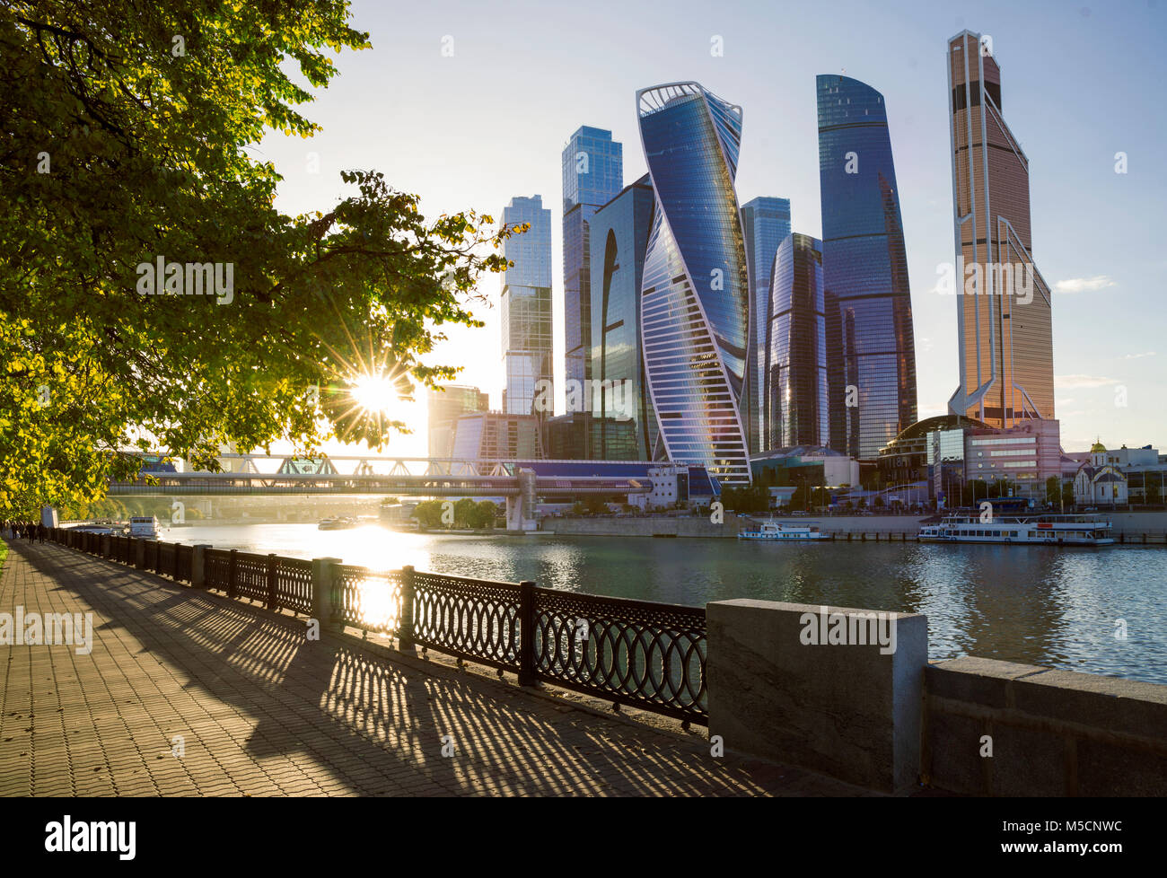 Moscow City International Business Center, Russia Foto Stock