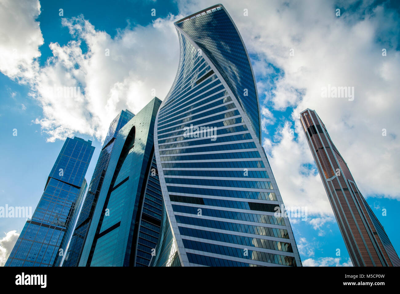 Moscow City International Business Center, Russia Foto Stock