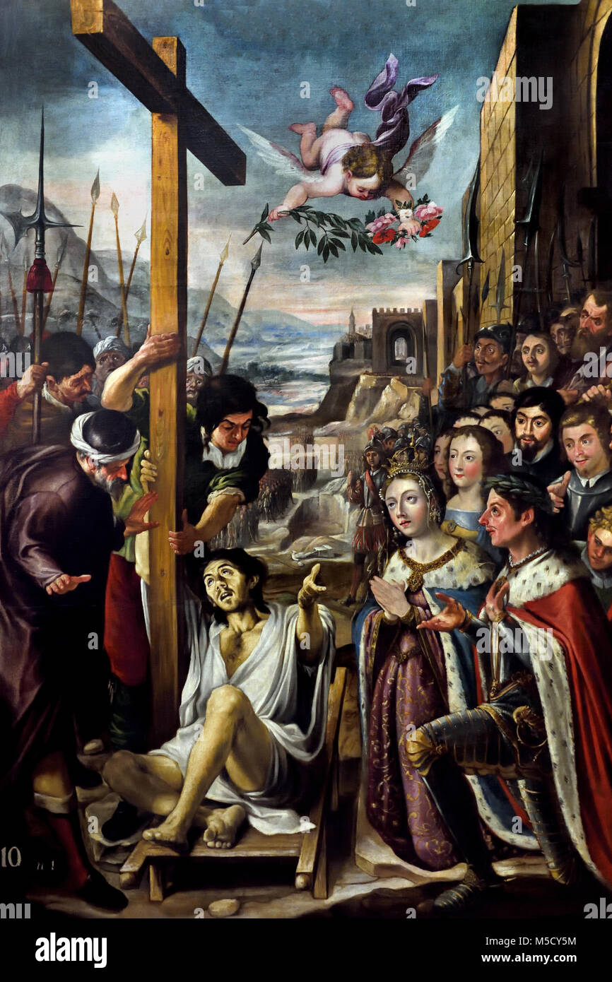 Santa Elena di Antonio del Castillo del XVII secolo,, Spagna, Spagnolo Foto Stock