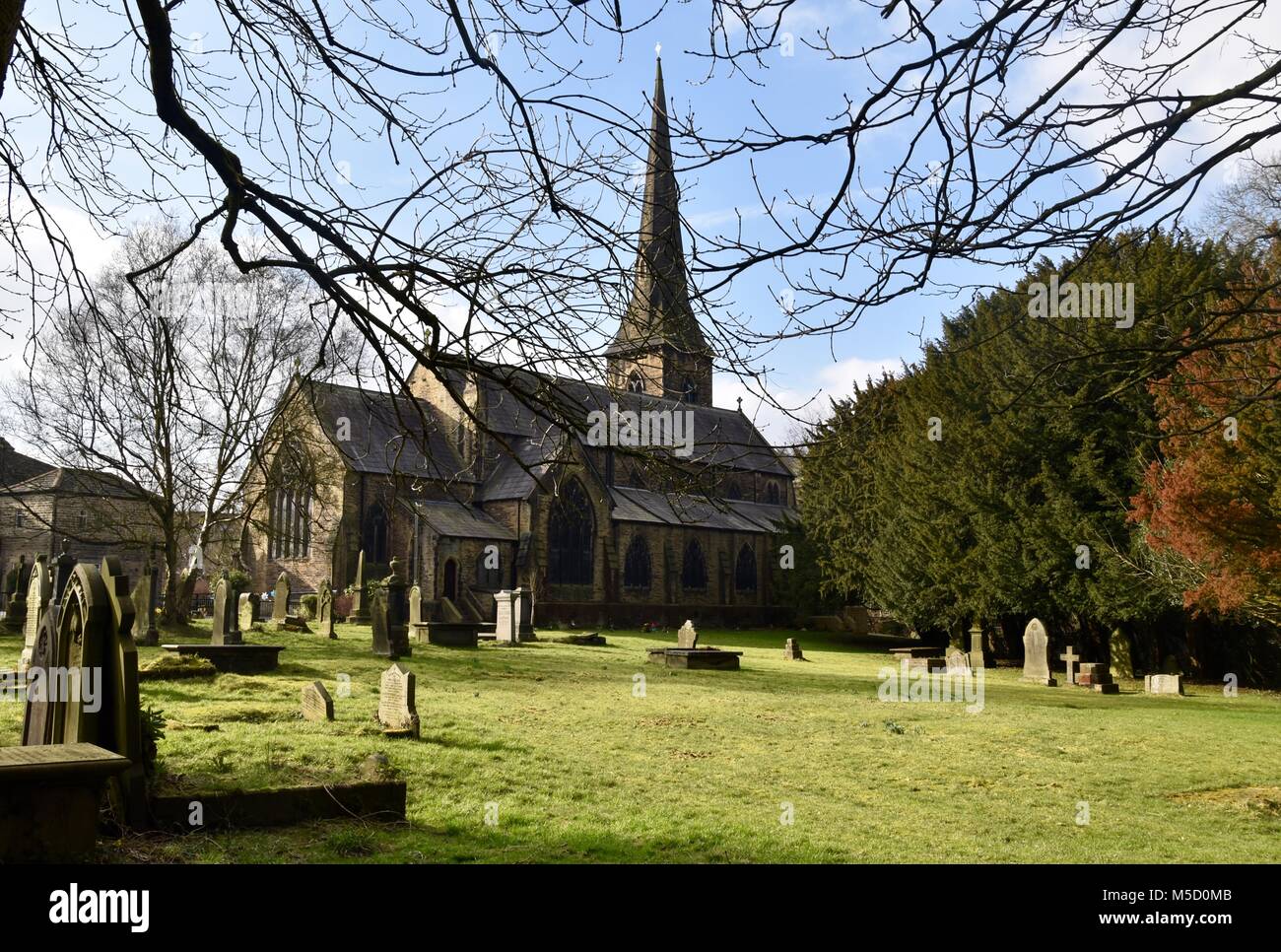 San Bartolomeo la Chiesa Ripponden Foto Stock