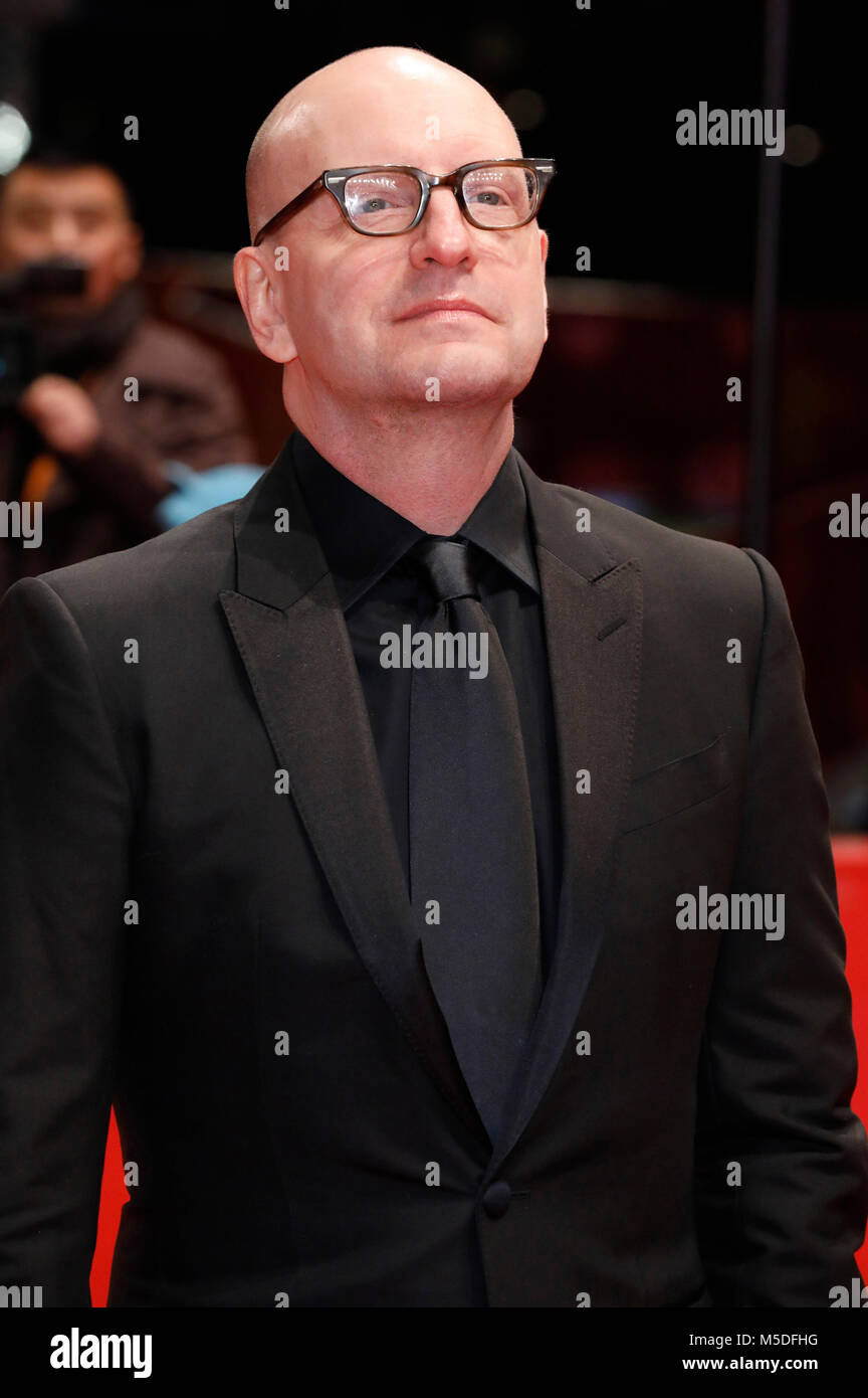 Steven Soderbergh frequentando il 'Unsane' premiere al 68esimo Festival Internazionale del Cinema di Berlino / Berlinale 2018 a Berlinale-Palast il 22 febbraio 2018 a Berlino, Germania. Foto Stock