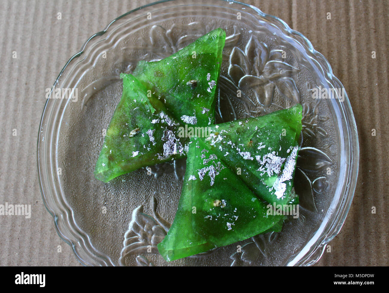 Paan petha da Agra, Uttar Pradesh, India Foto Stock