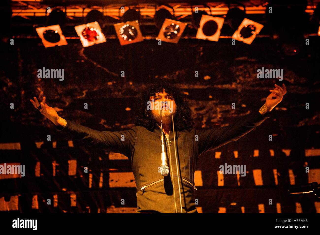 Milano, Italia. 22 febbraio 2018 al Drive In live all'Alcatraz © Roberto Finizio / Alamy Live News Foto Stock