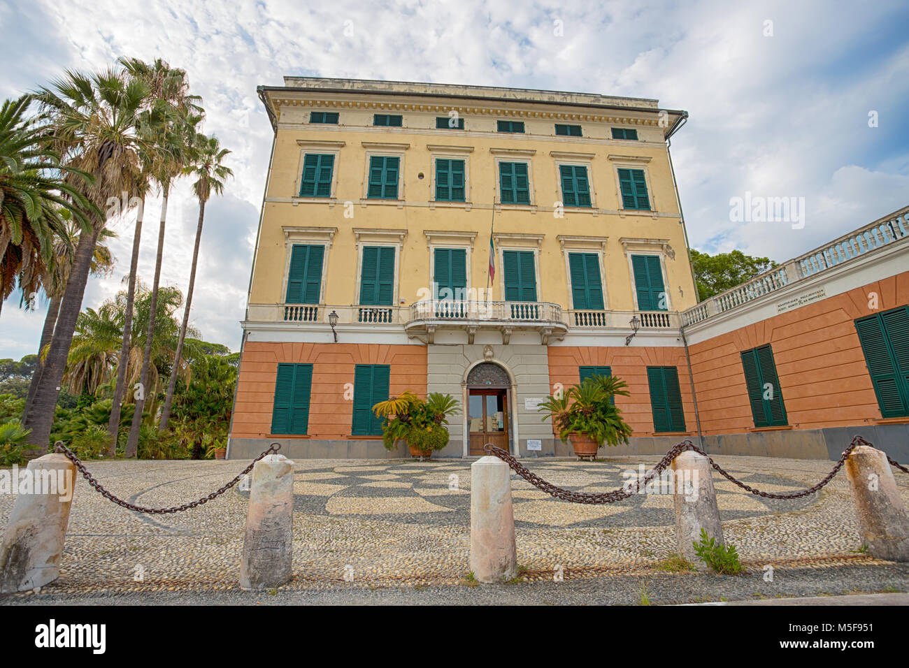 Genova, (Genova), 24 agosto 2017 - Villa Durazzo - Pallavicini, Museo di Genova Pegli, Italia Foto Stock