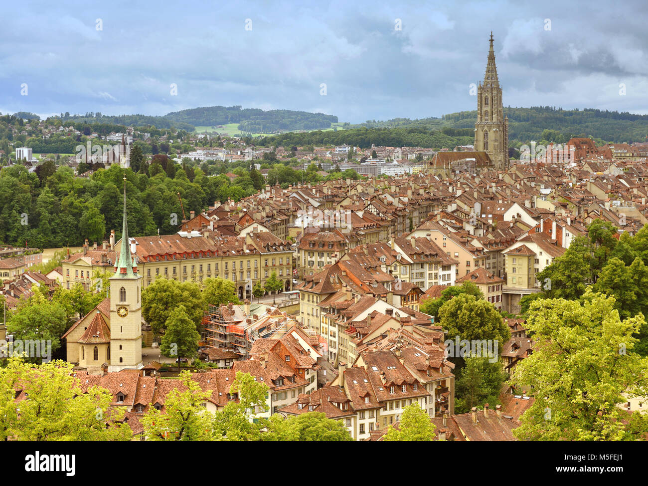 La città di Berna, la capitale della Svizzera, Foto Stock