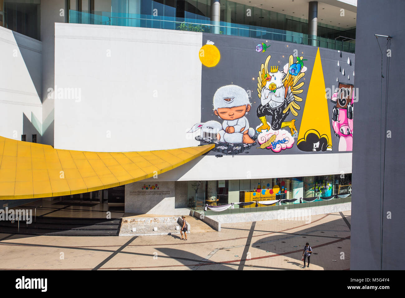 BANGKOK, Thailandia, Febbraio 8, 2017 - Bangkok centro di arte e cultura edificio Foto Stock