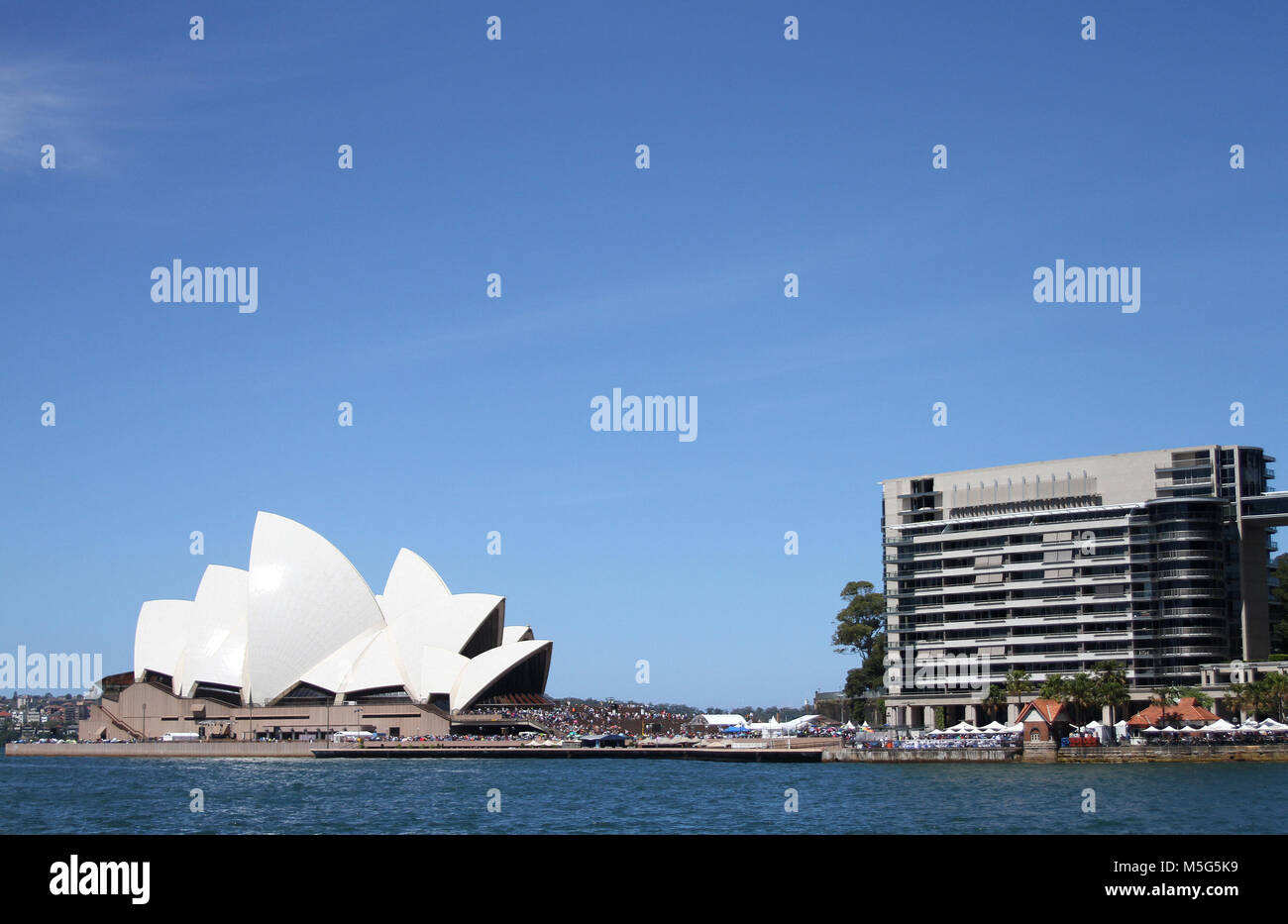 La Sydney Opera House di Sydney, Australia Foto Stock