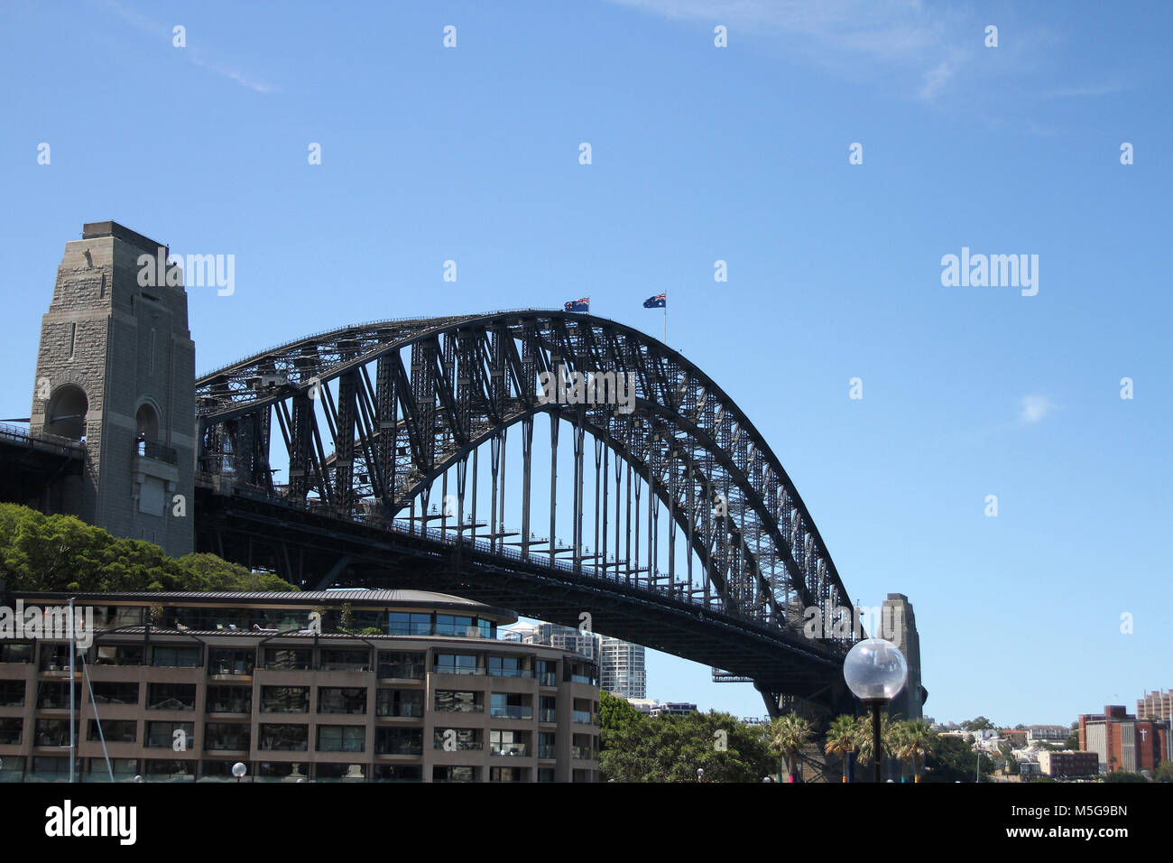 Il Ponte del Porto di Sydney, Sydney, Australia Foto Stock