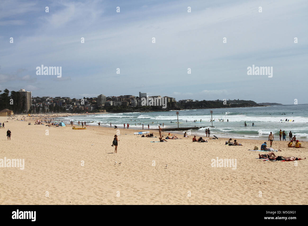 Manly Beach, Sydney, Australia Foto Stock