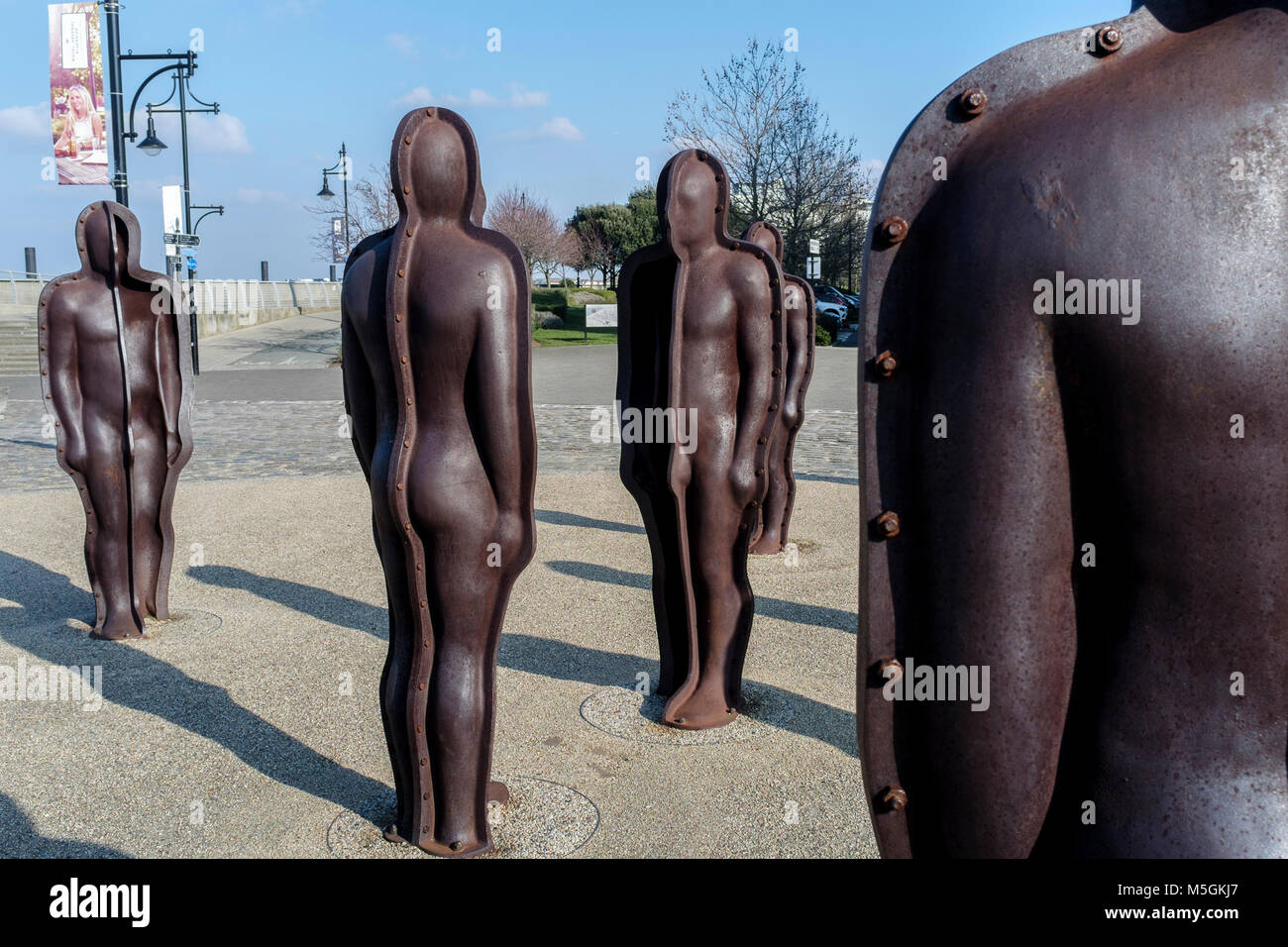 Assemblaggio da Peter Burke, Woolwich, London, Regno Unito Foto Stock