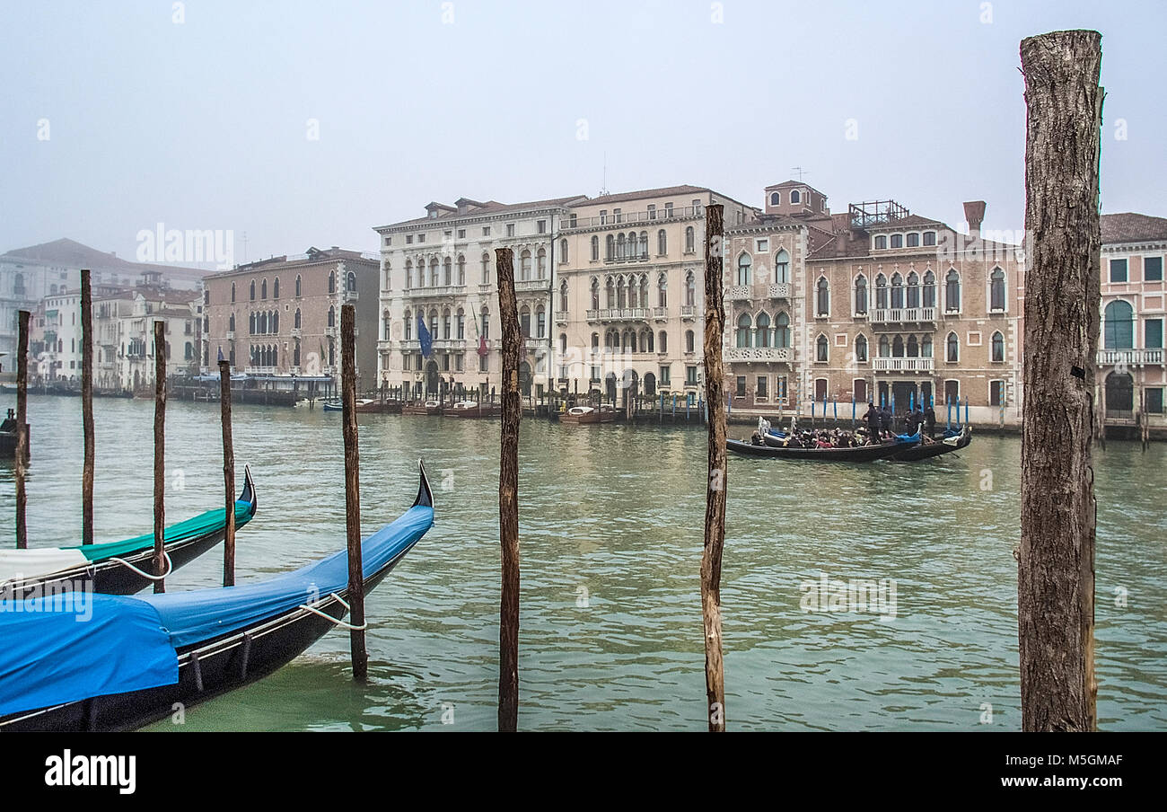 Venezia,l'Italia,Gran Canal Foto Stock