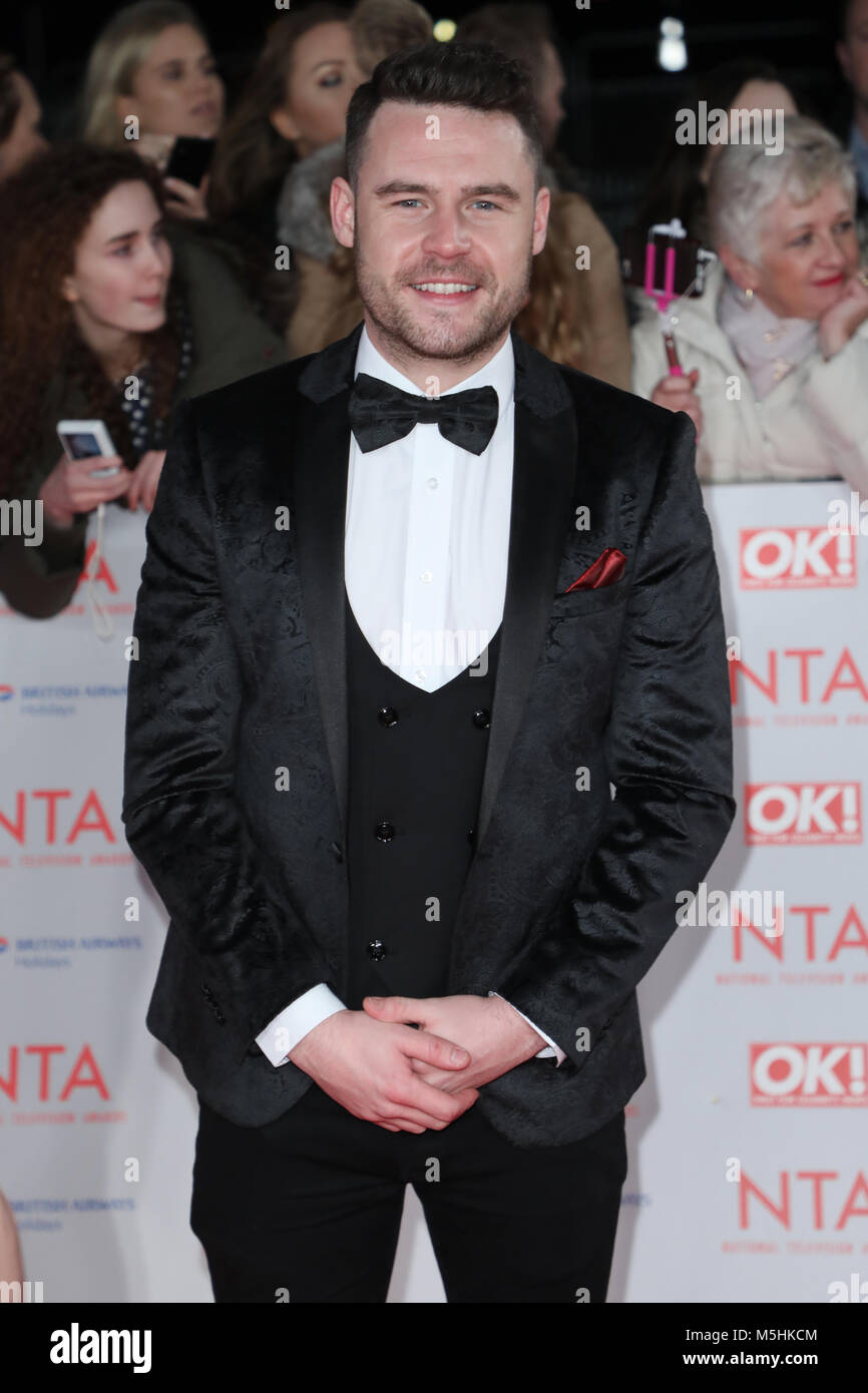 La National TV Awards 2018 - Arrivi con: Danny Miller dove: Londra, Regno Unito quando: 23 Gen 2018 Credit: Lia Toby/WENN.com Foto Stock