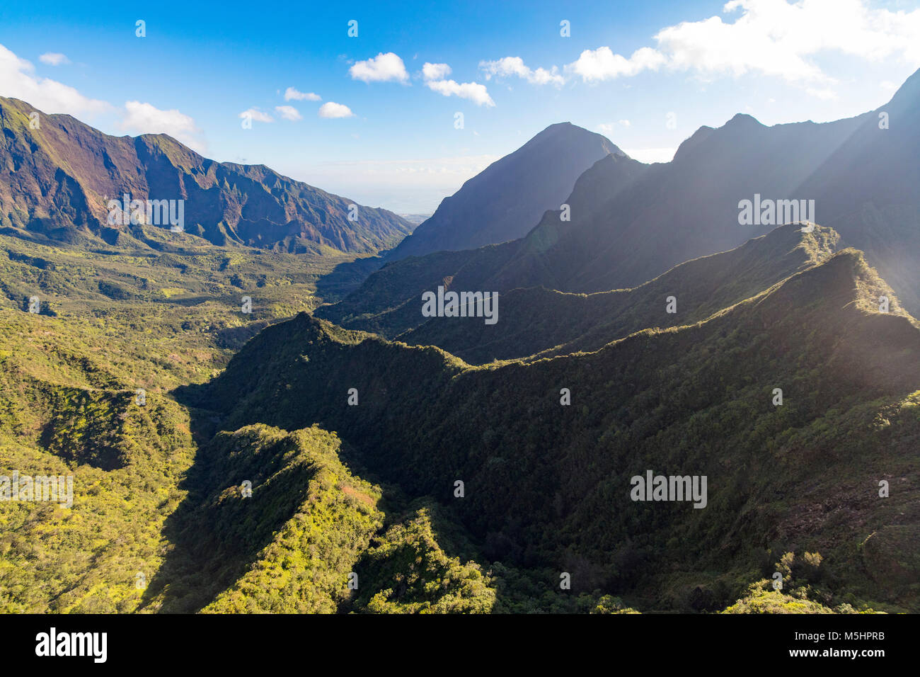 Iao Valley, Maui, Hawaii Foto Stock