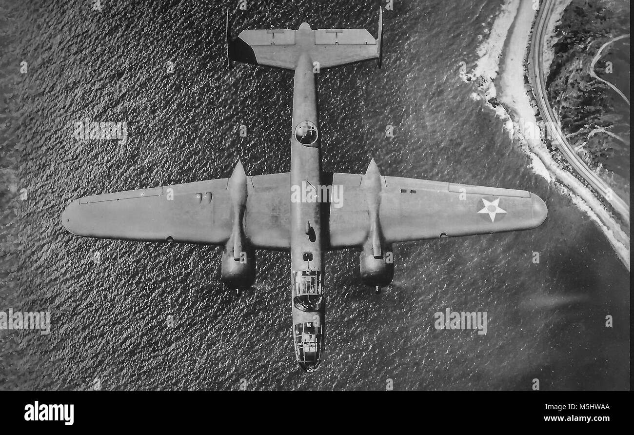 Vintage aerei militari WW2 in poi Foto Stock