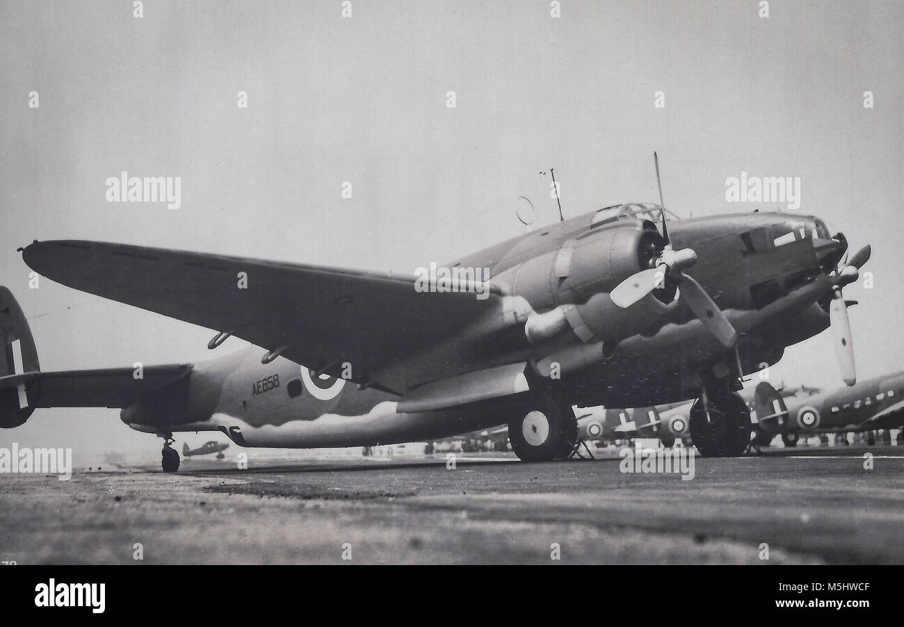 Vintage aerei militari WW2 in poi Foto Stock