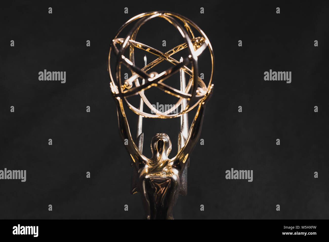 Emmy Award statua Foto Stock