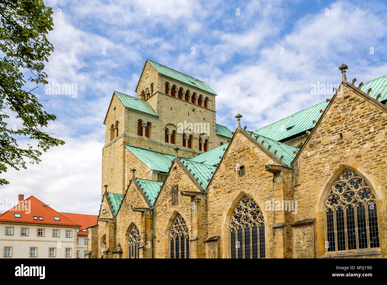 Germania, Hildesheim, vista cattedrale Foto Stock