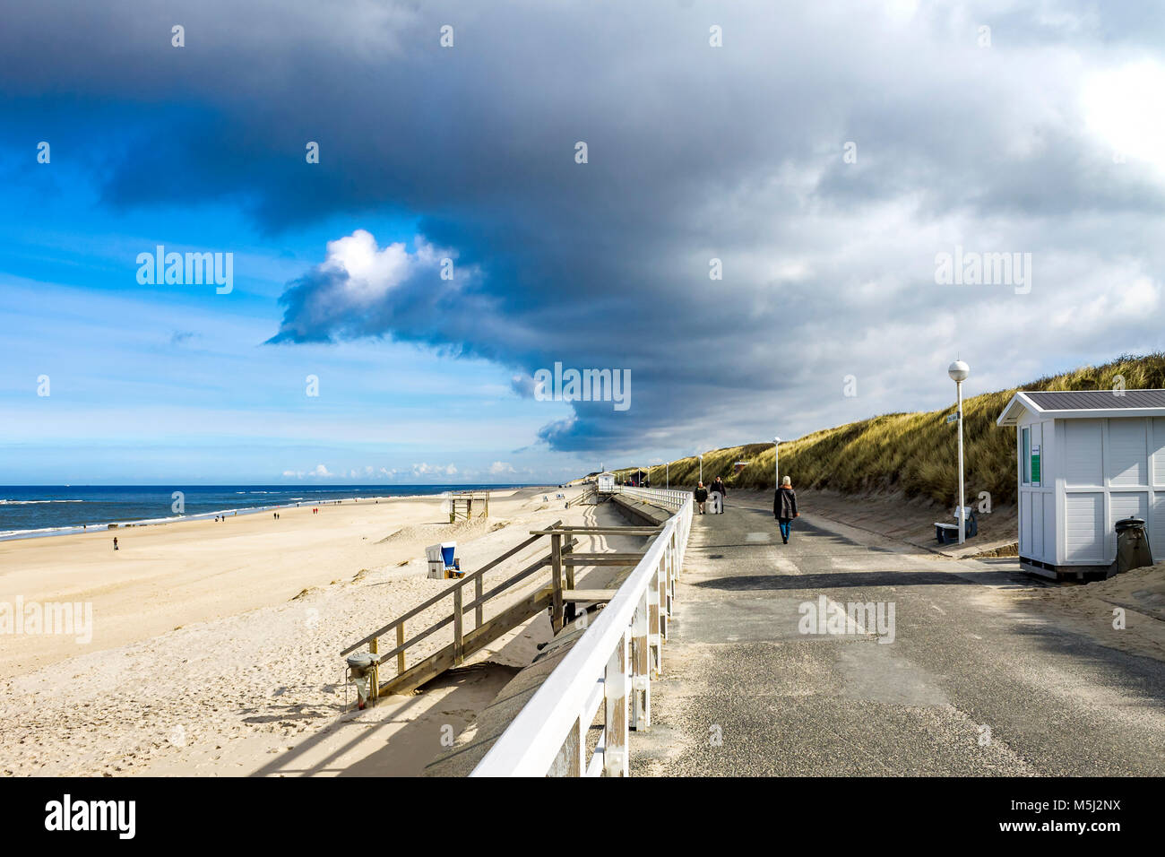 Germania, Schleswig-Holstein, Sylt, Kampen Foto Stock