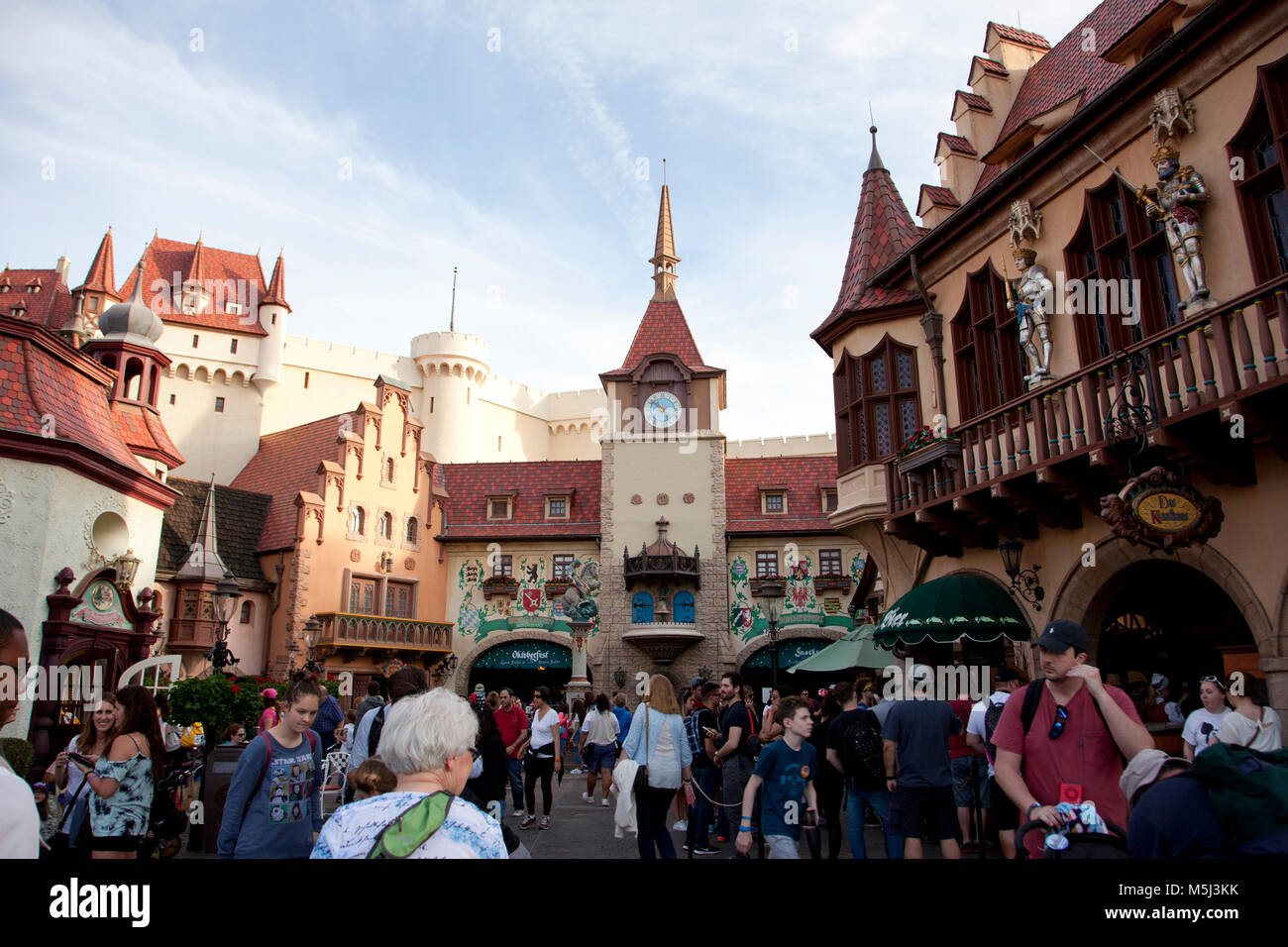 Orlando, Florida: Febbraio 5, 2018: Germania a Epcot la vetrina mondiale Foto Stock