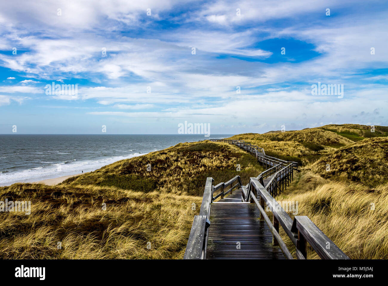 Germania, Schleswig-Holstein, Sylt, Wenningstedt Foto Stock