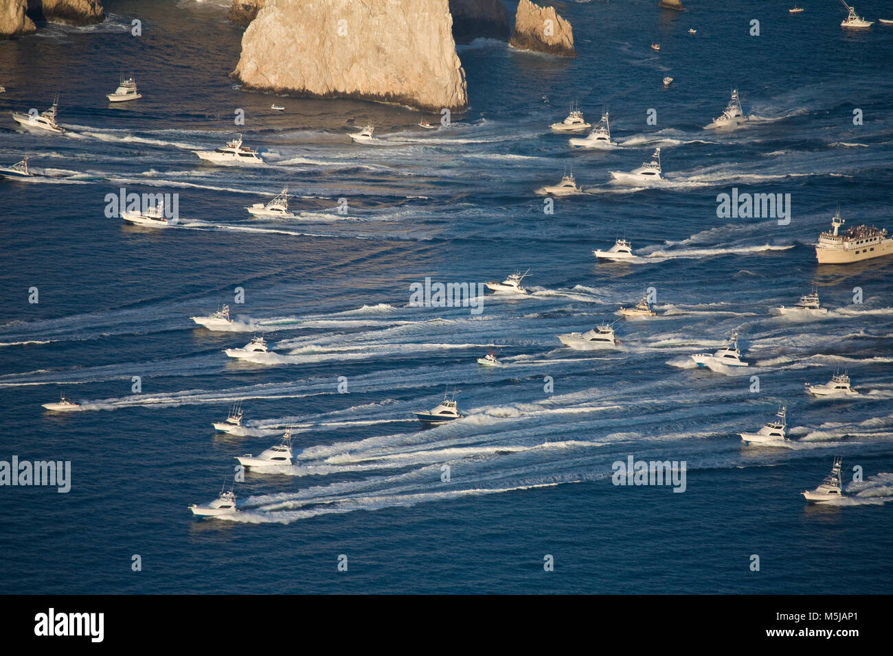 Torneo di pesca Foto Stock