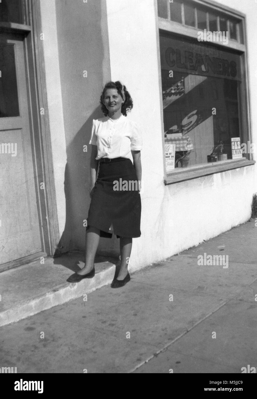 Tutti i giorni degli anni cinquanta la moda USA numero 3685] Foto Stock