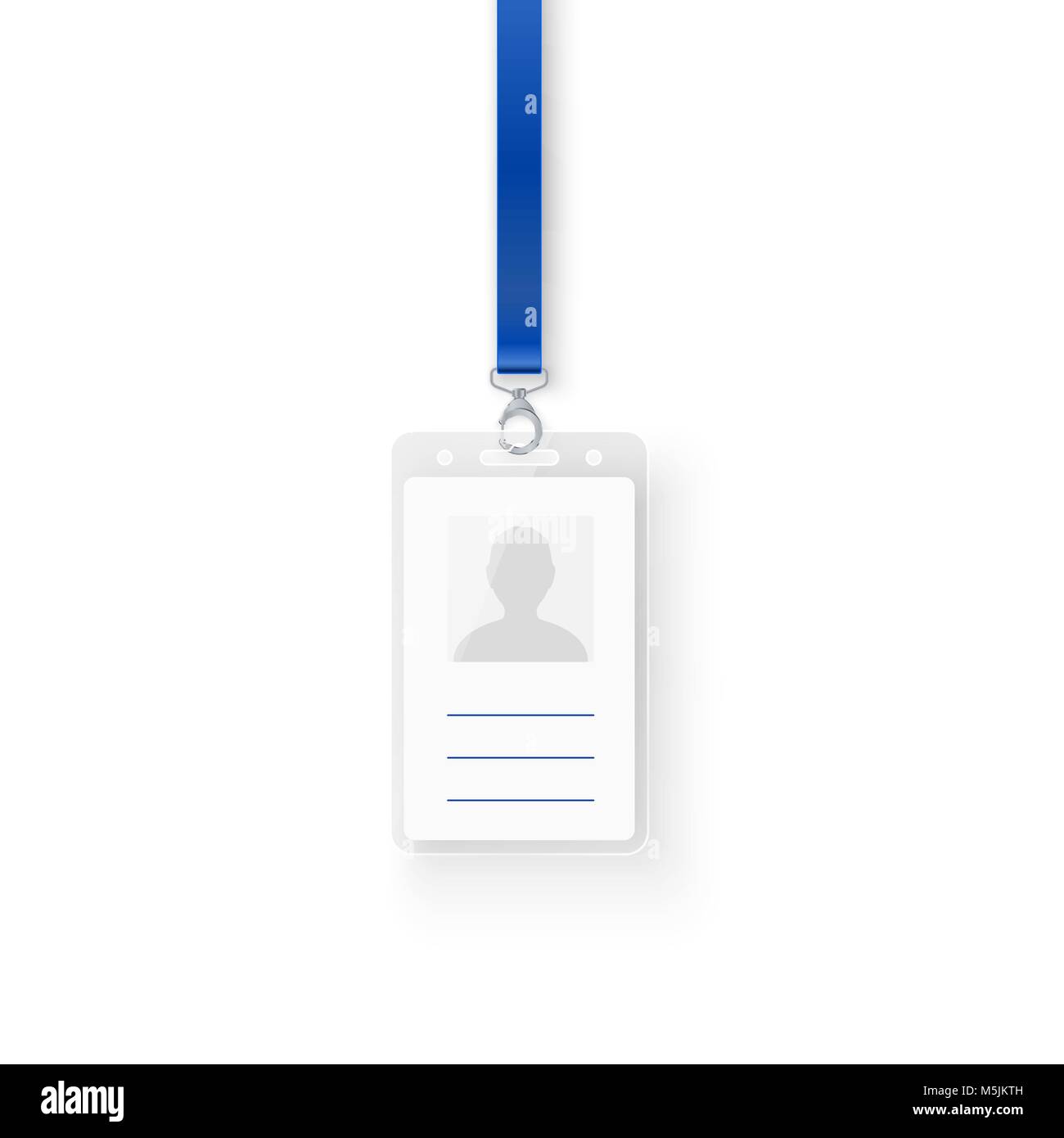 NUOVO ID Card Holder Tinta Unita Ufficio corde lunghe dipendente card Scheda Di Accesso Copertura 