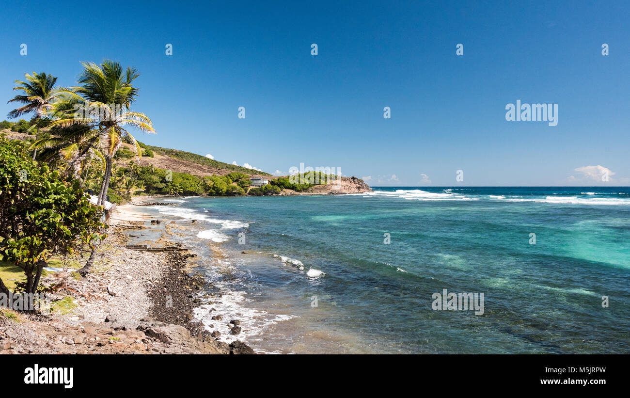 L'industria Bay, Bequia, Grenadine Foto Stock
