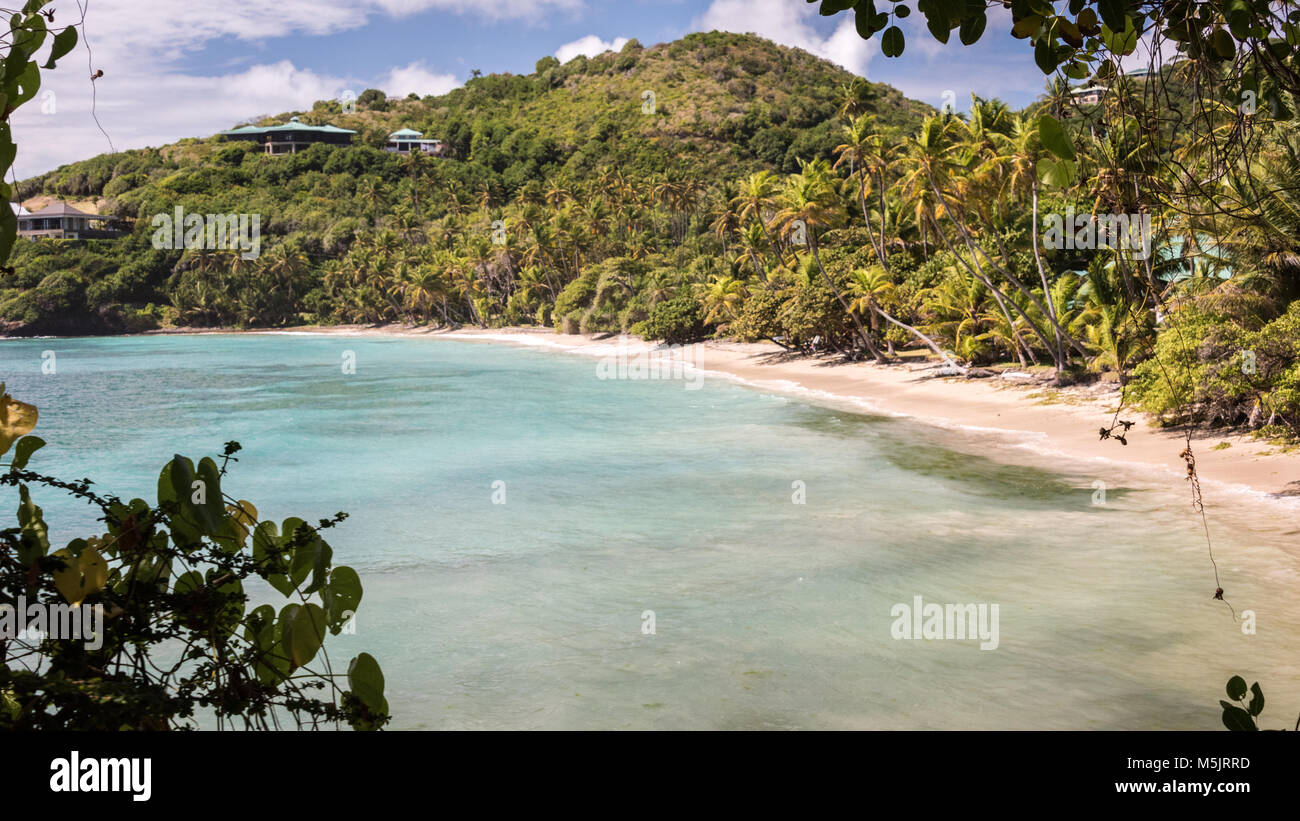 L'industria Bay, Bequia, Grenadine Foto Stock