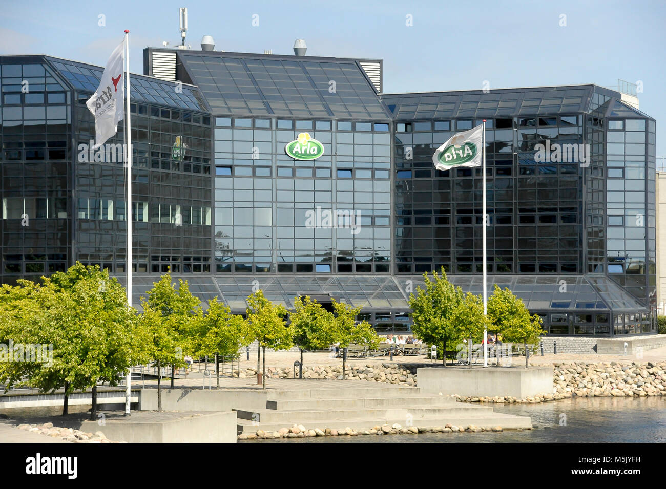 Arla Foods a Copenaghen a Copenaghen, in Danimarca. 6 agosto 2015 © Wojciech Strozyk / Alamy Stock Photo Foto Stock