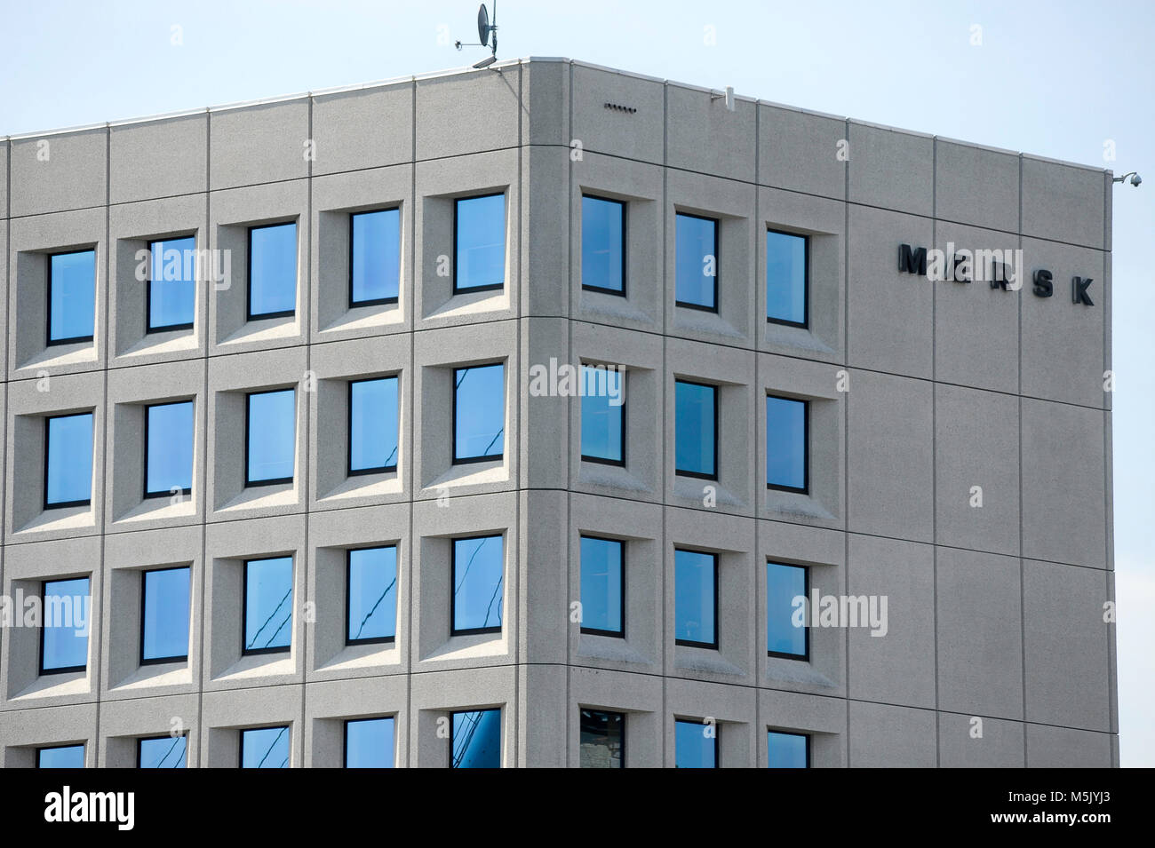 Sede centrale di A.P. Moller-Maersk Group, azienda danese conglomerato in trasporto, logistica e nel settore energetico, una delle più grandi navi container ope Foto Stock