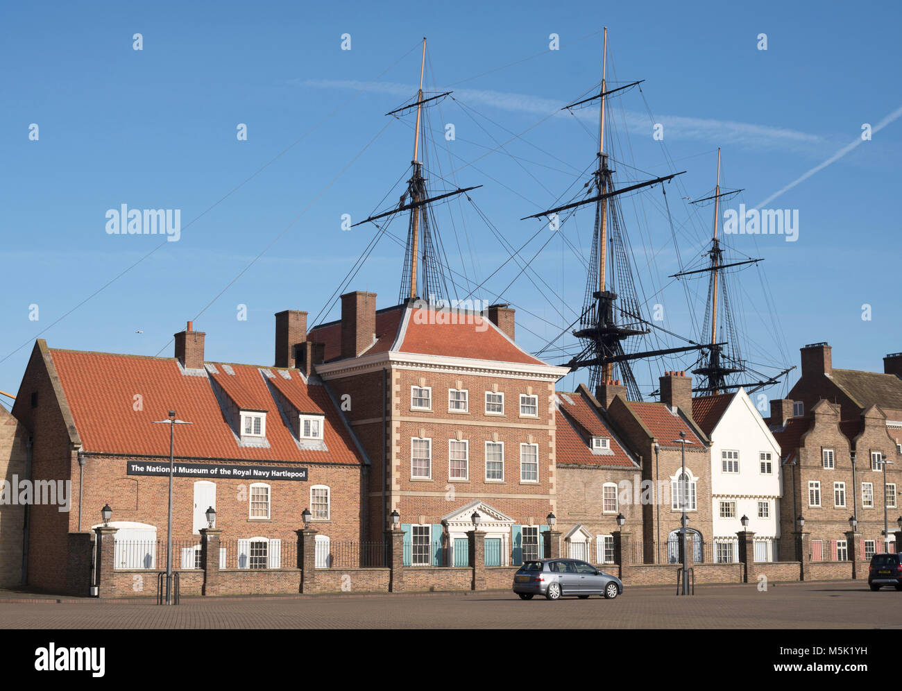 Il Museo Nazionale della Royal Navy, Hartlepool, Cleveland, England, Regno Unito Foto Stock