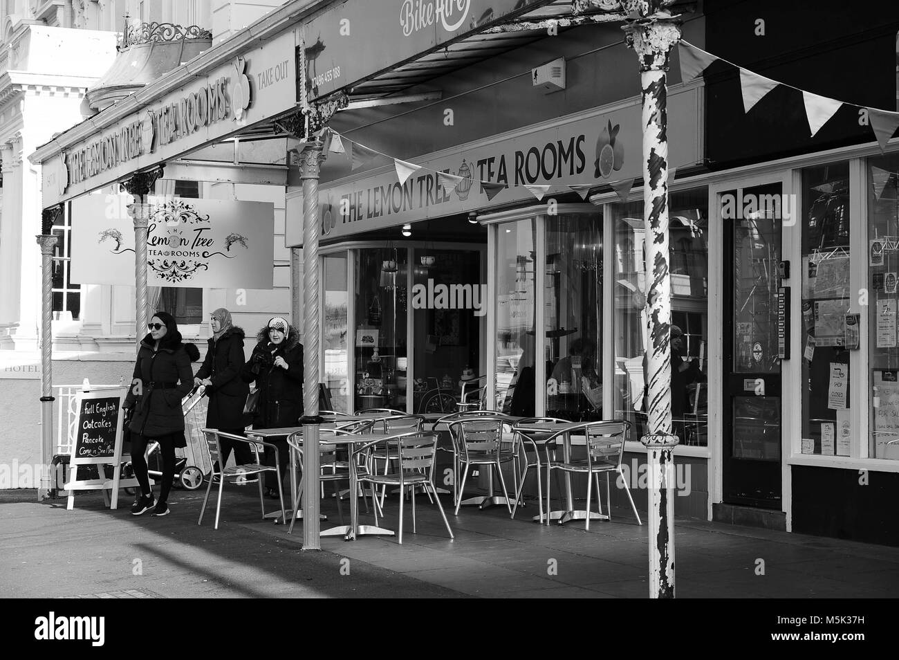 Llandudno città e località balneare Foto Stock