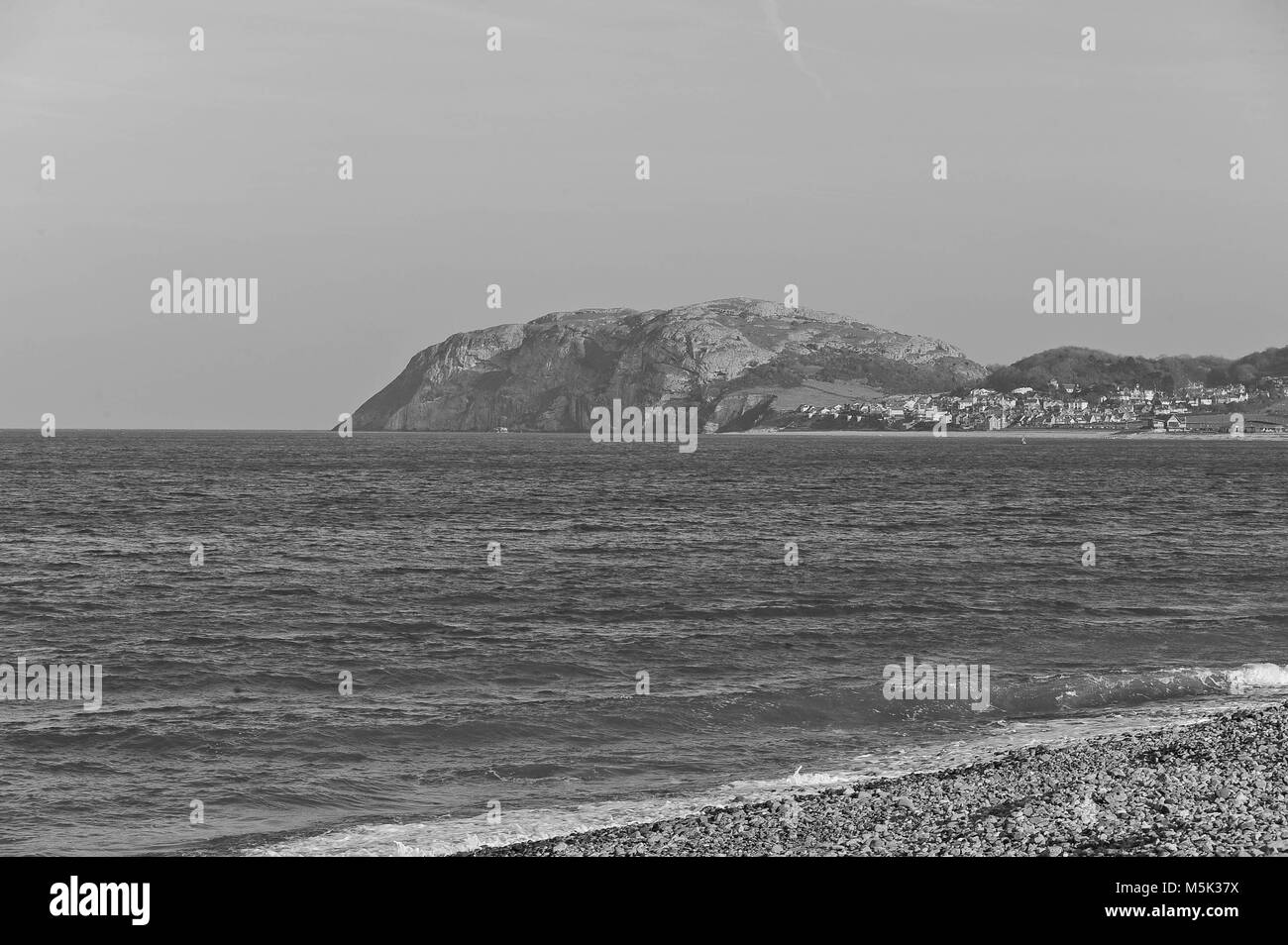 Llandudno città e località balneare Foto Stock