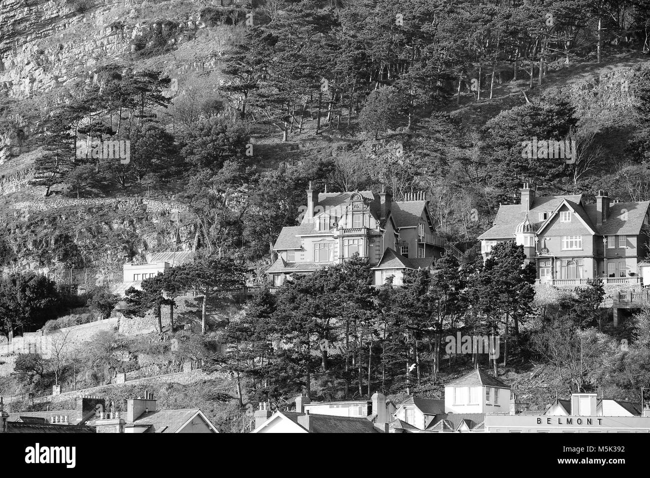Llandudno città e località balneare Foto Stock
