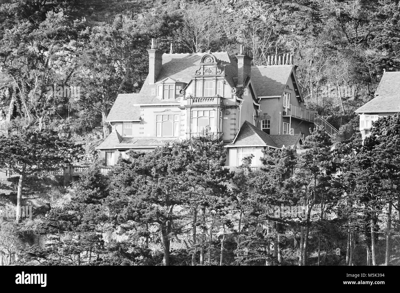 Llandudno città e località balneare Foto Stock