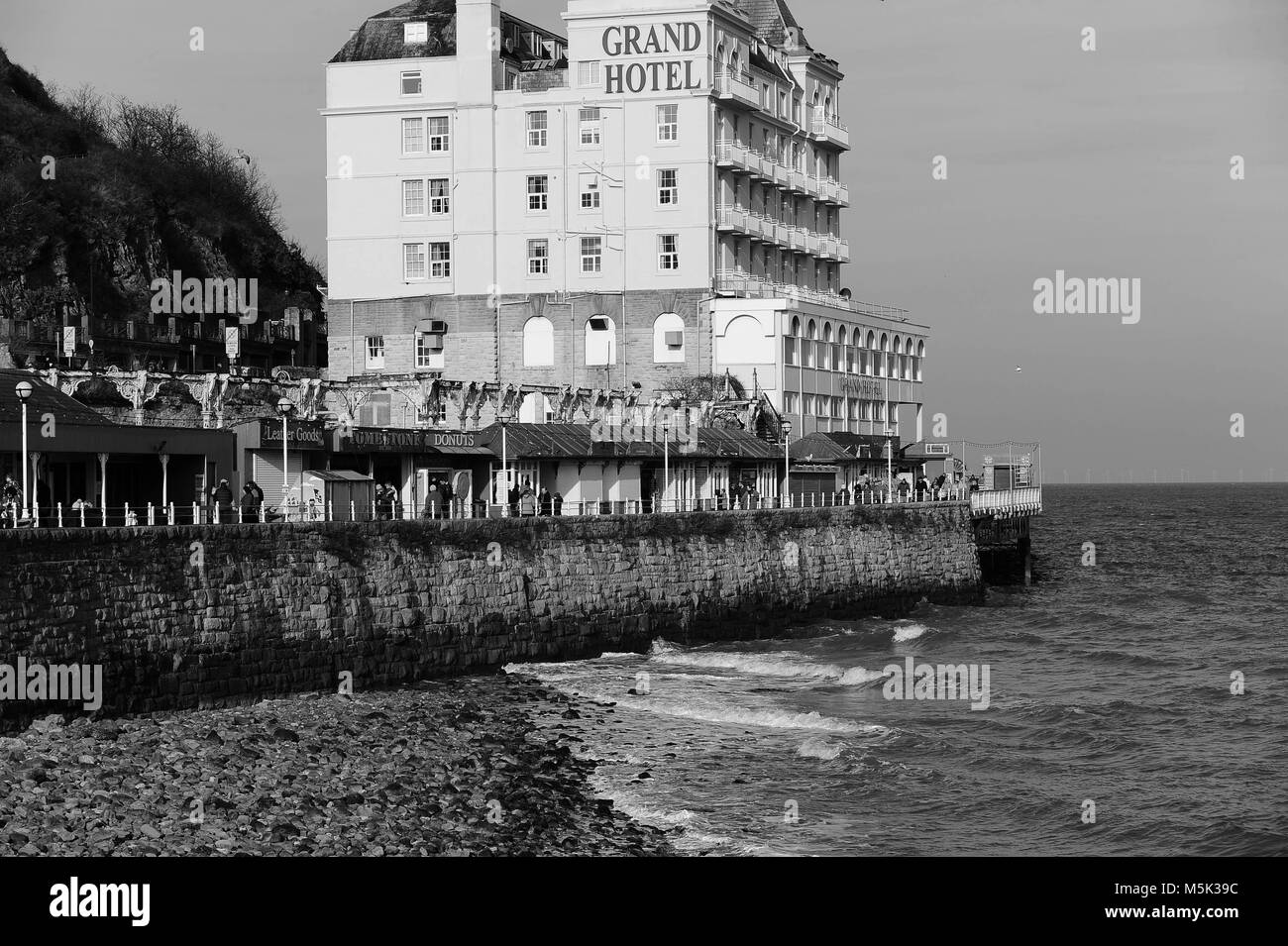 Llandudno città e località balneare Foto Stock