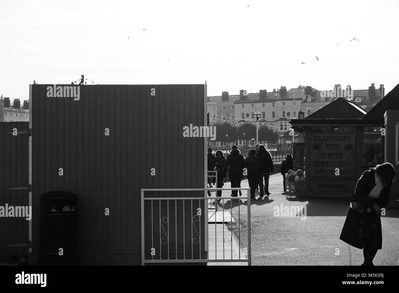 Llandudno città e località balneare Foto Stock