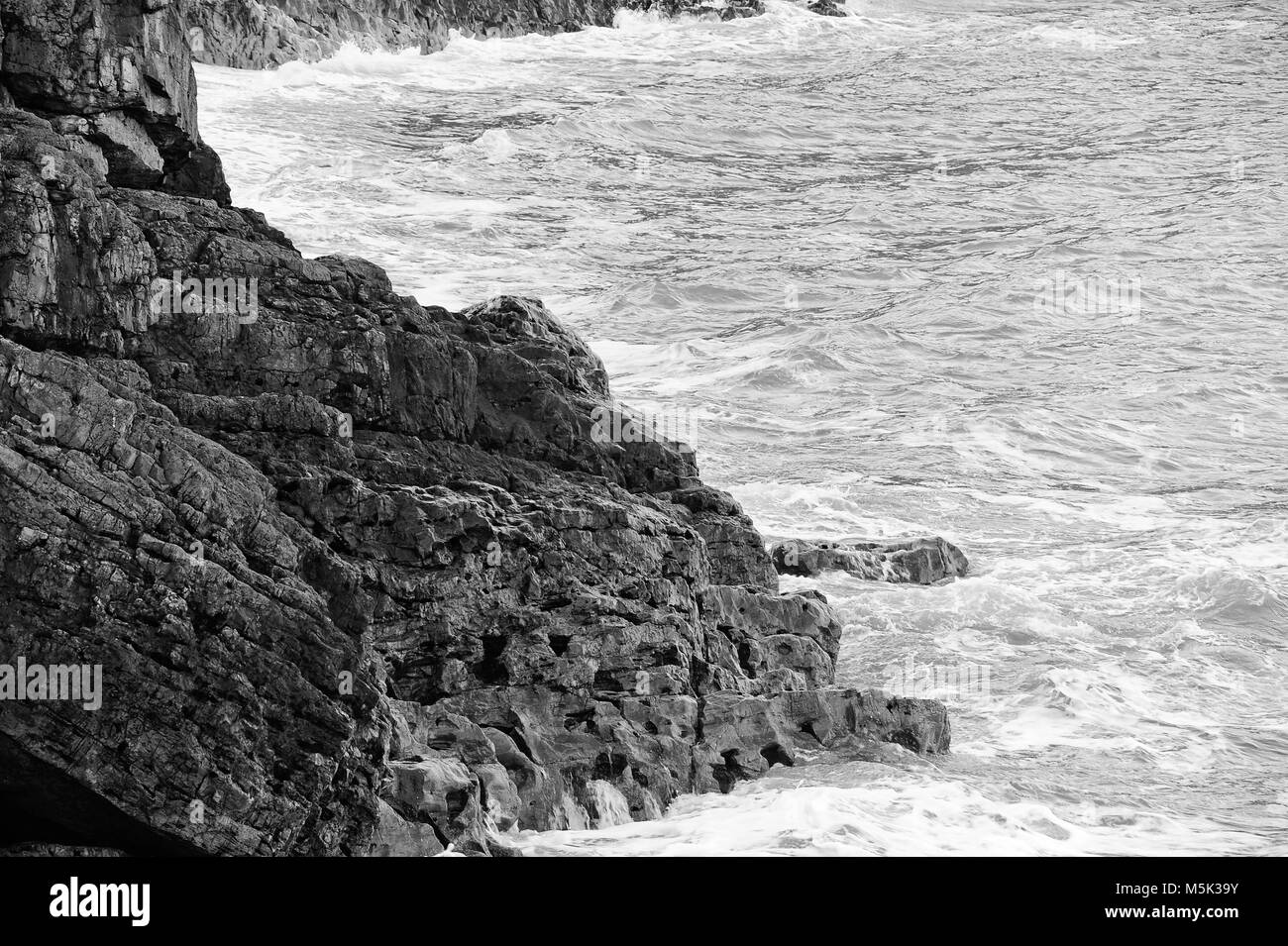 Llandudno città e località balneare Foto Stock