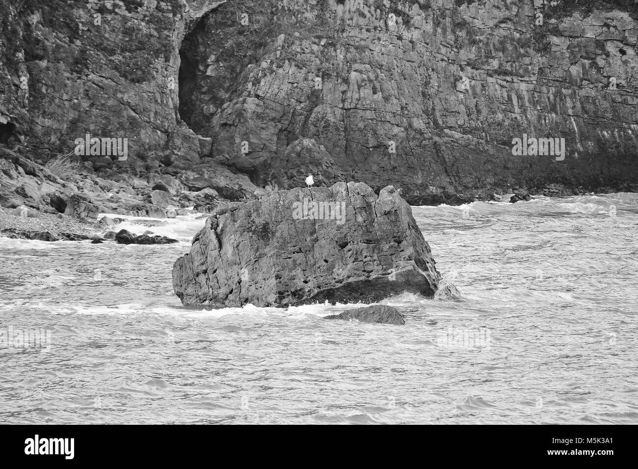 Llandudno città e località balneare Foto Stock