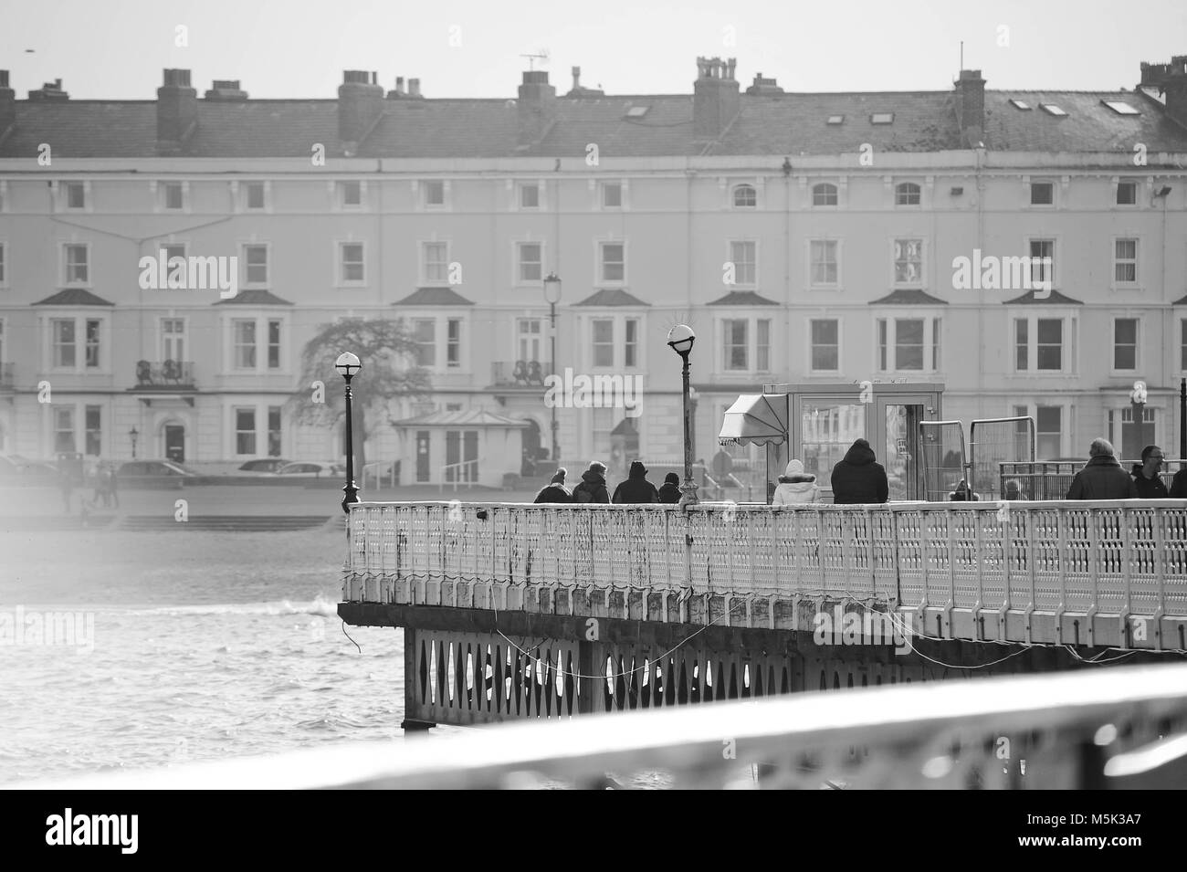 Llandudno città e località balneare Foto Stock