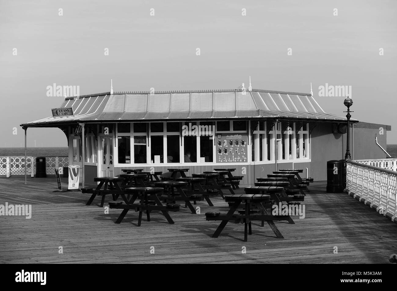 Llandudno città e località balneare Foto Stock
