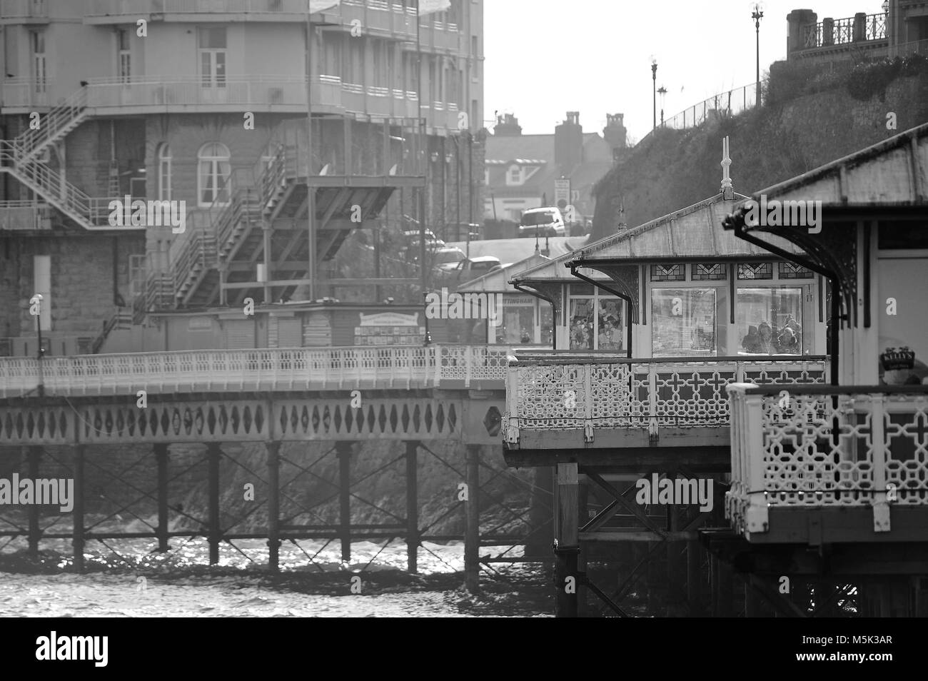 Llandudno città e località balneare Foto Stock