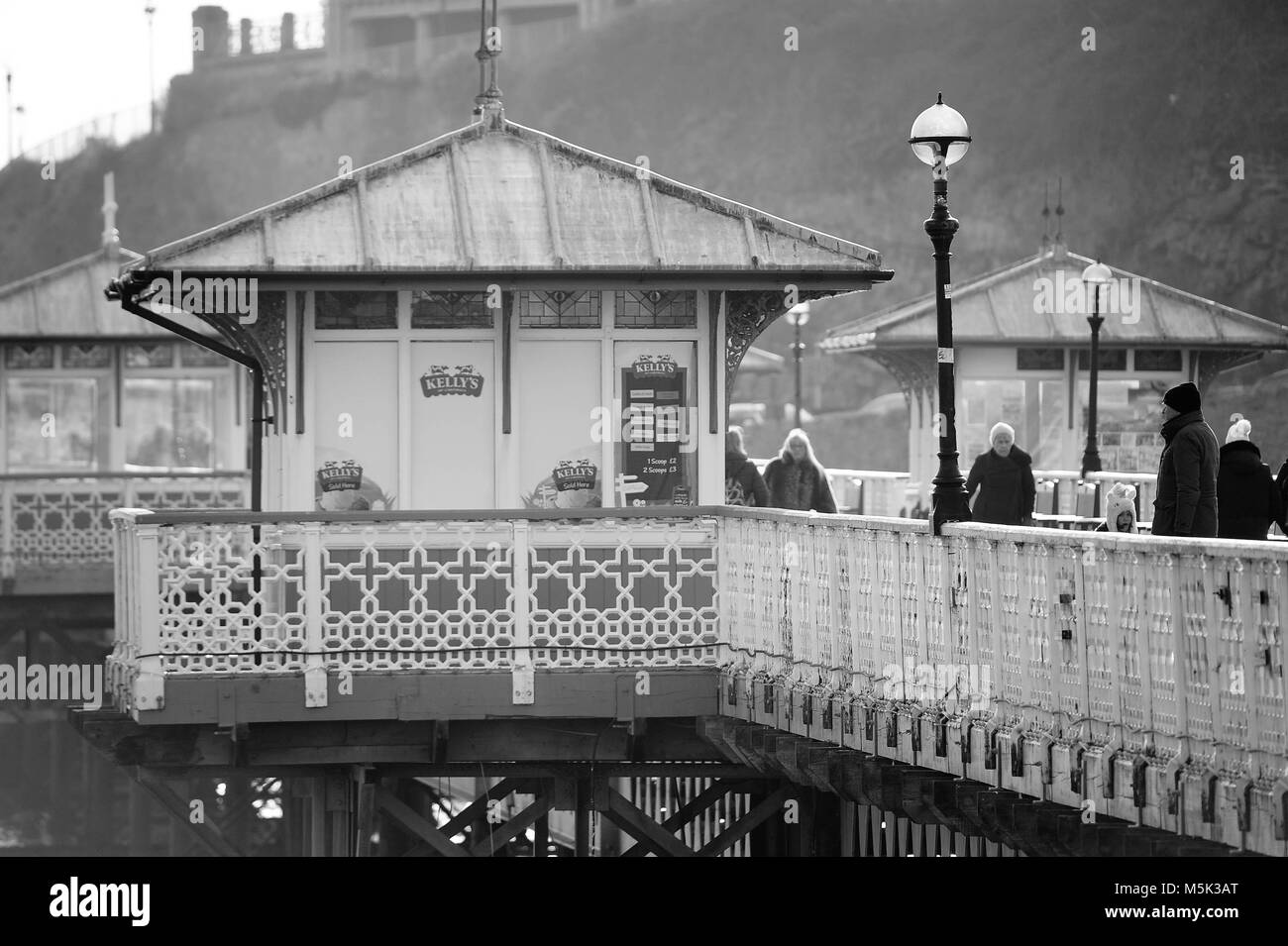 Llandudno città e località balneare Foto Stock