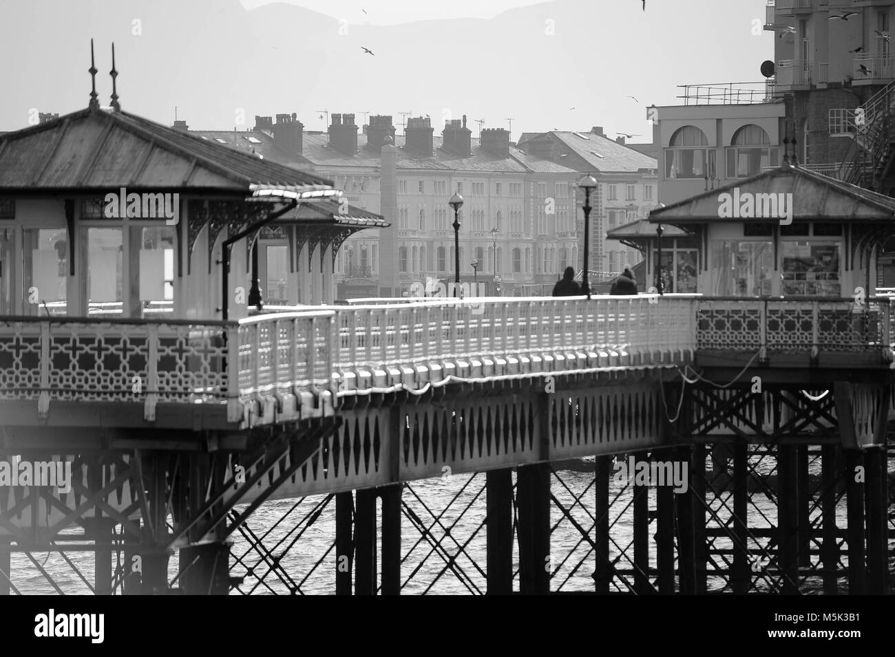 Llandudno città e località balneare Foto Stock