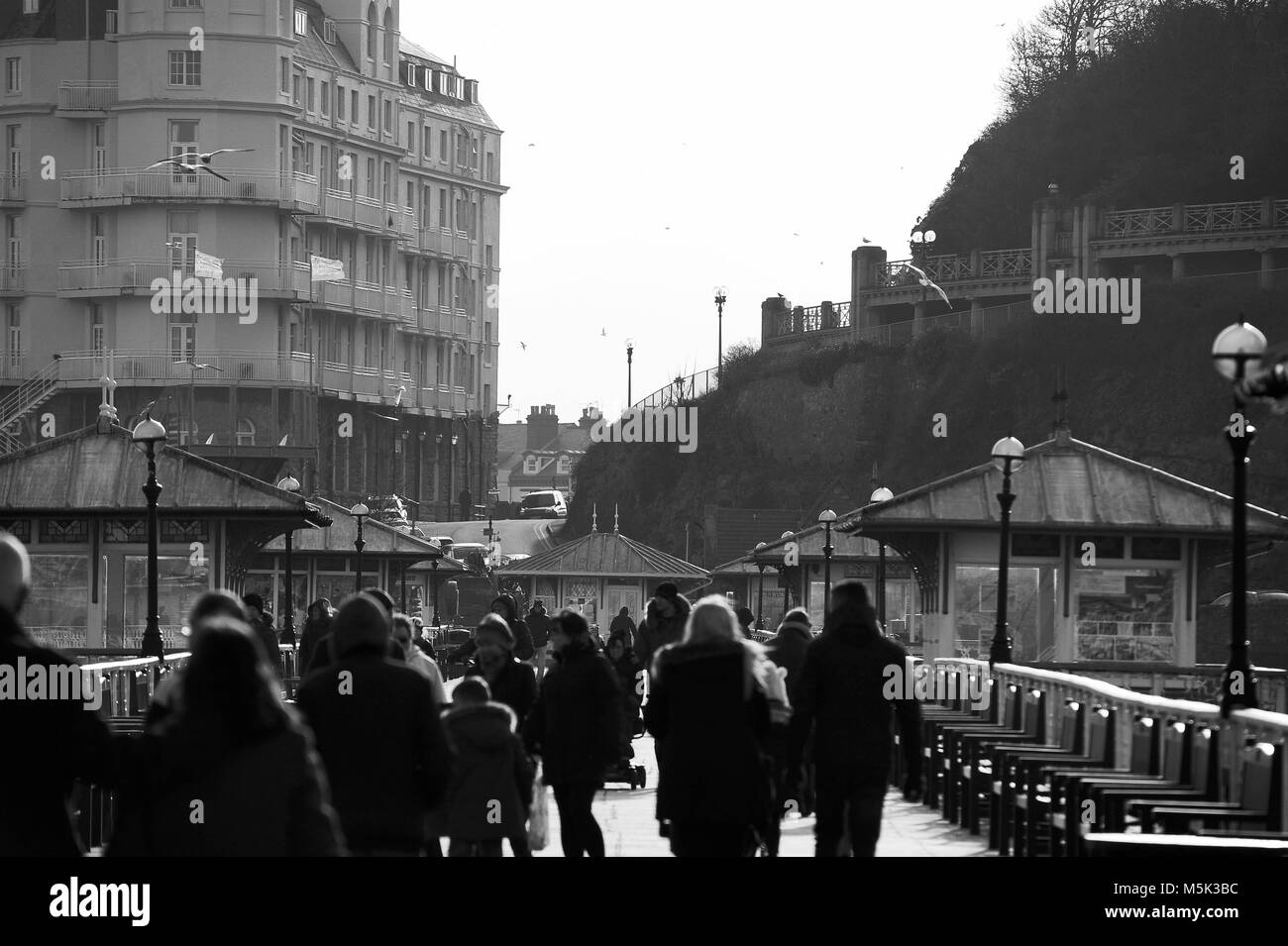 Llandudno città e località balneare Foto Stock