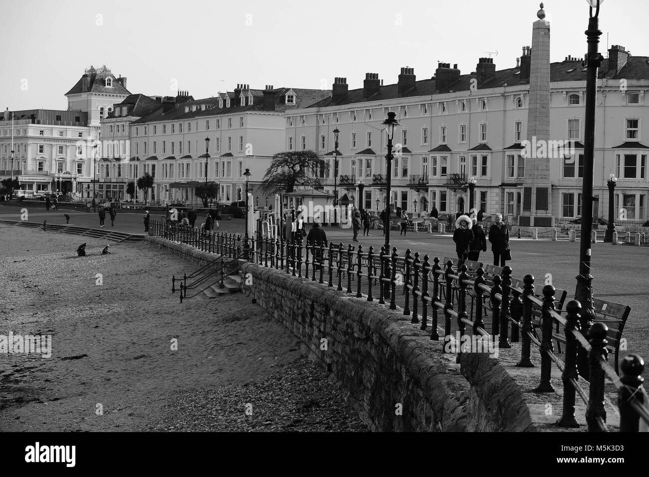 Llandudno città e località balneare Foto Stock