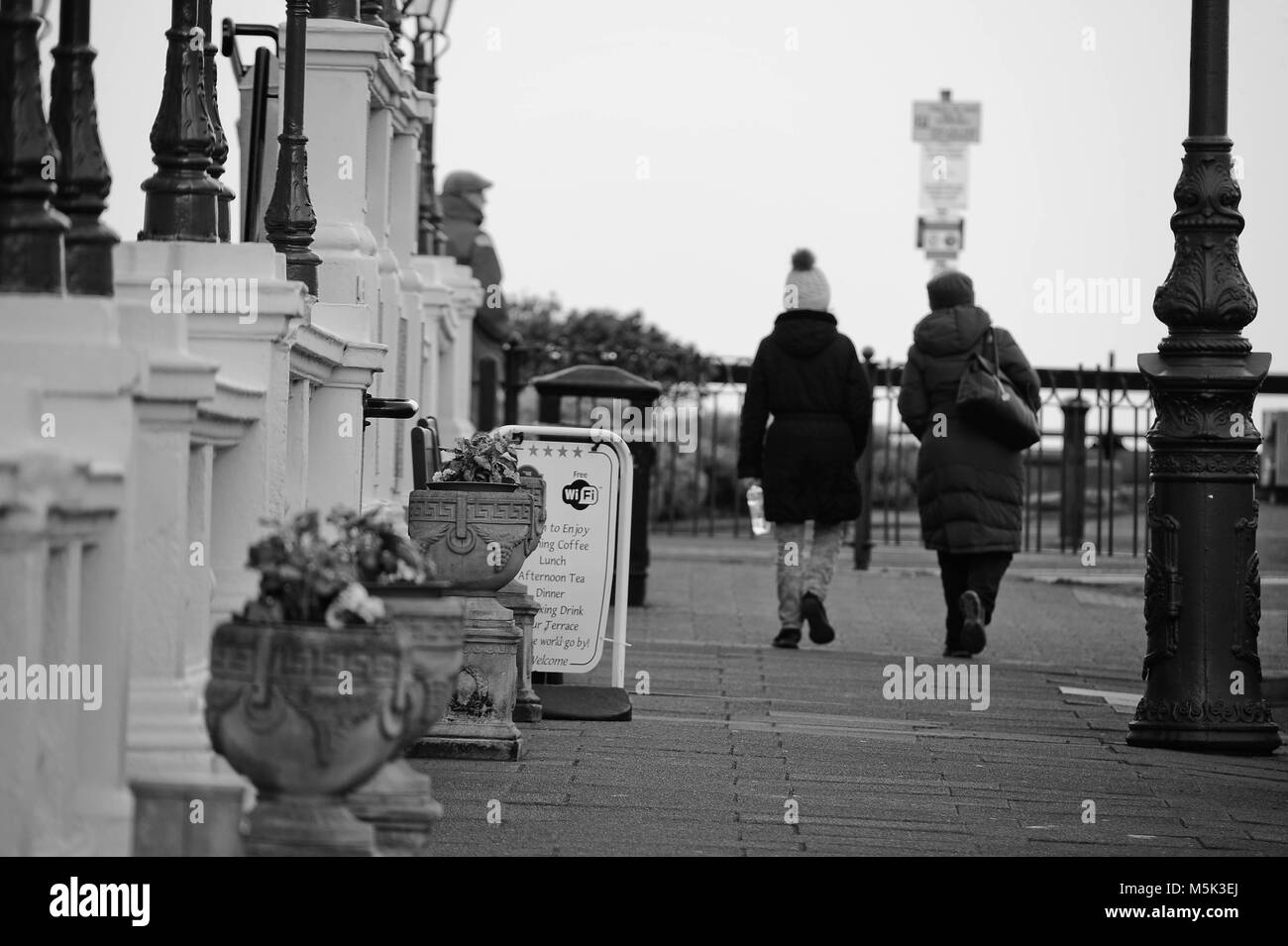 Llandudno città e località balneare Foto Stock